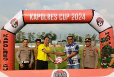 Turnamen Sepakbola Kapolres Cup 2024 Dibuka