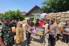 Gerak Cepat Pasca Gempa, Kapolda Jateng Turun ke Batang dan Bantu 1.000 Sak Semen dan Tim Trauma Healing