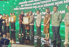 DPMPTSP Kota Pekalongan Terima Penghargaan dari Kementrian Kesehatan