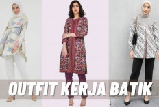 Inilah 5 Model Baju Batik Kerja untuk Wanita Terbaik, Bikin Penampilan Terlihat Simpel Namun Elegan