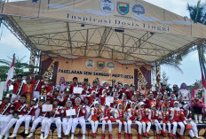 Lomba Marching Band  Sanggar Merti Desa, SDN Proyonanggan 01 Batanng Borong 4 Penghargaan