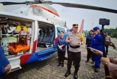 Polri Siapkan 2 Helikopter untuk Ambulans Udara Arus Mudik