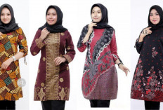Inilah 7 Rekomendasi Model Baju Batik Lengan Panjang Wanita Kekinian, Cocok Digunakan untuk Berbagai Acara