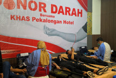 Awal Tahun 2024, Hotel Khas Pekalongan Gelar Donor Darah