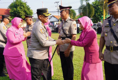 Gulirkan Manajemen Organisasi, Kapolres Batang Rotasi 4 Kapolsek dan Sejumlah Perwira