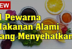 Jenis Pewarna Makanan Alami dan Cara Membuatnya