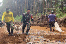 Buka Akses Jalan Wisata, TMMD ke 121 Kodim Batang Kebut Pembangunan Jalan Tembus Dieng 