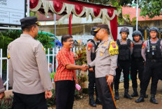 Kapolres Pantau Pengamanan Gereja