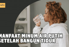 Manfaat Minum Air Putih Setelah Bangun Tidur