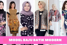 5 Model Baju Batik Perempuan Modern yang Modis dan Kekinian, Kamu Pilih yang Mana?