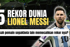 Penggemar Messi Merapat! Inilah 5 Rekor Lionel Messi yang Belum Terpecahkan di Sepak Bola, Apa Saja?