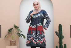 4 Rekomendasi Baju Batik Wanita Hijab yang Bikin Terlihat Stylish dan Fashionable