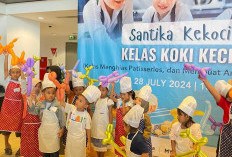 Puluhan Peserta Ikuti Kelas Koki Cilik yang Sukses Digelar Hotel Santika Pekalongan