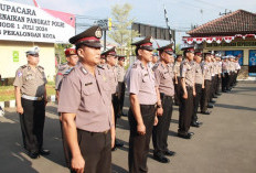 HUT Bhayangkara, 31 Personel Polres Pekalongan Kota Naik Pangkat 