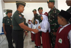 Alhamdulillah, Anak-anak TNI Berprestasi Dihadiahi Beasiswa Pendidikan oleh Kodim Batang