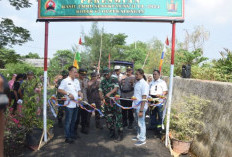 TMMD Hidupkan Kembali Jalan Mati Akibat Rob