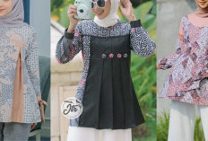 10 Rekomendasi Baju Batik untuk Remaja Putri Berhijab , Makin Tampil Sylish dan Trendy!