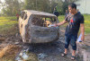 Mobil Terbakar Ternyata Tak Bertuan, Polisi Masih Cari Penyebab dan Pemiliknya